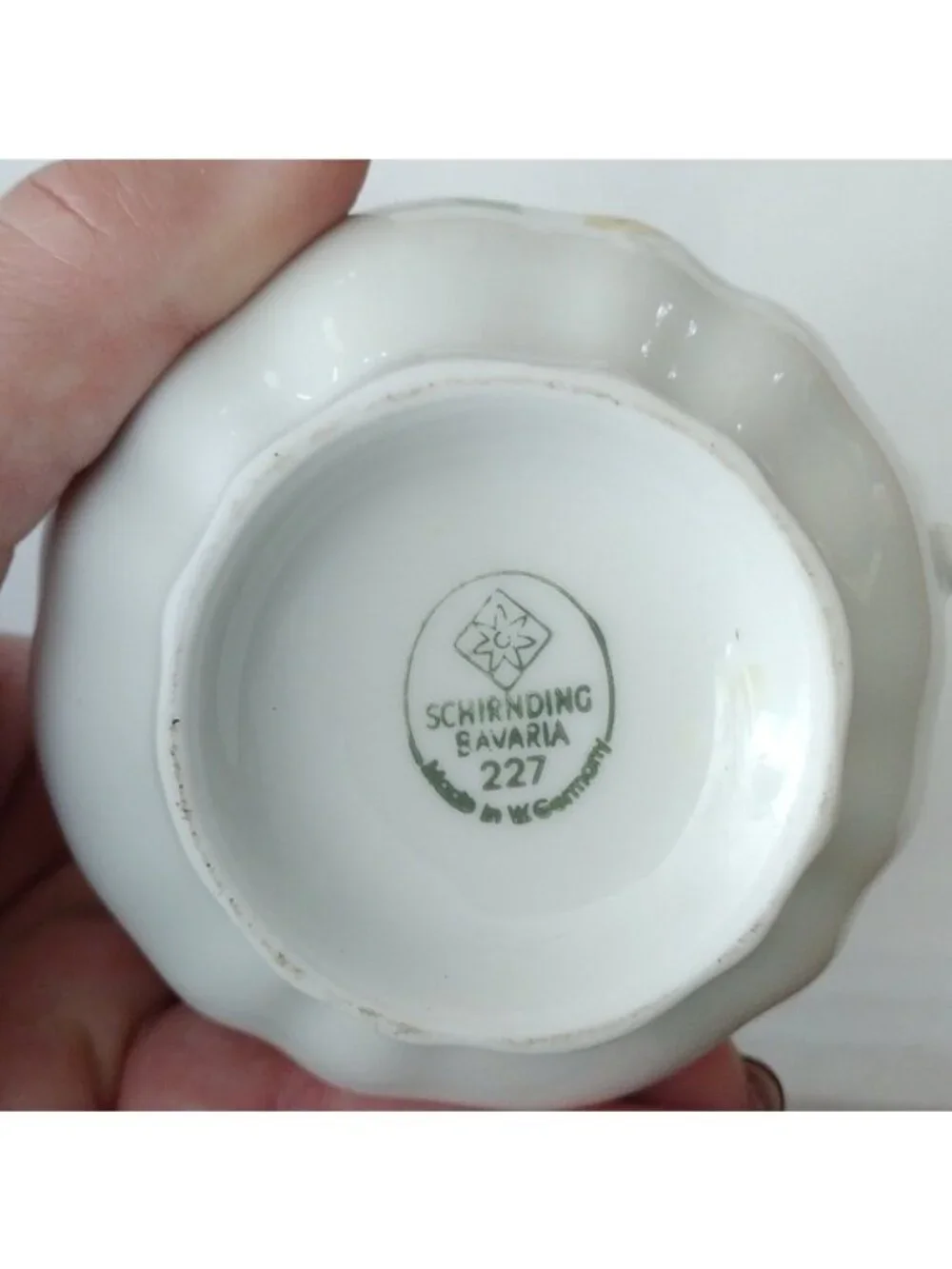 Schirnding Bavaria Tea Set Sandwich Tray Creamer Sugar Bowl Cups Saucers Dreden